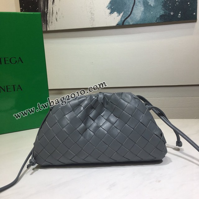 Bottega veneta高端女包 98061 寶緹嘉升級版小號編織雲朵包 BV經典款純手工編織羔羊皮女包  gxz1257